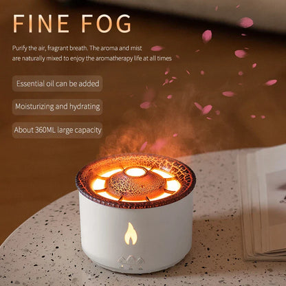 VolcanoMist™ The Volcano Flame Diffuser